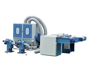 碎海棉、松棉、箱式、混合填充多功能組合機